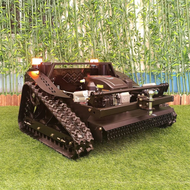 Máquina de corte de verde con ruedas RC para la venta