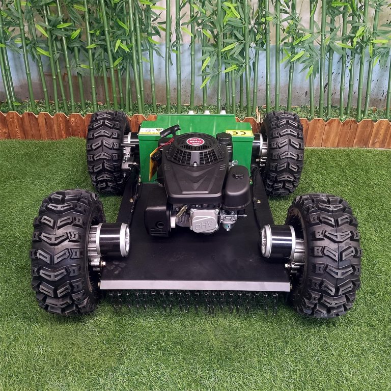 Cortadora de césped Caterpillar controlada por radio de alta calidad